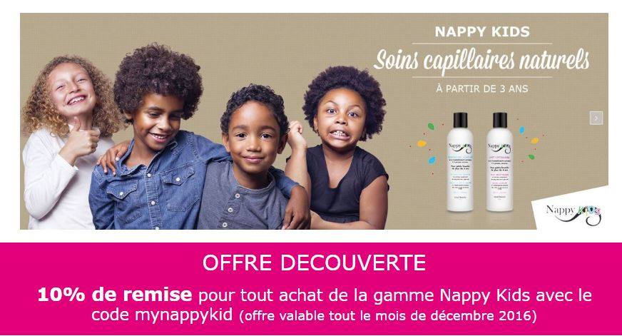 Promotion de noël -10% sur tout achat Nappy Kids