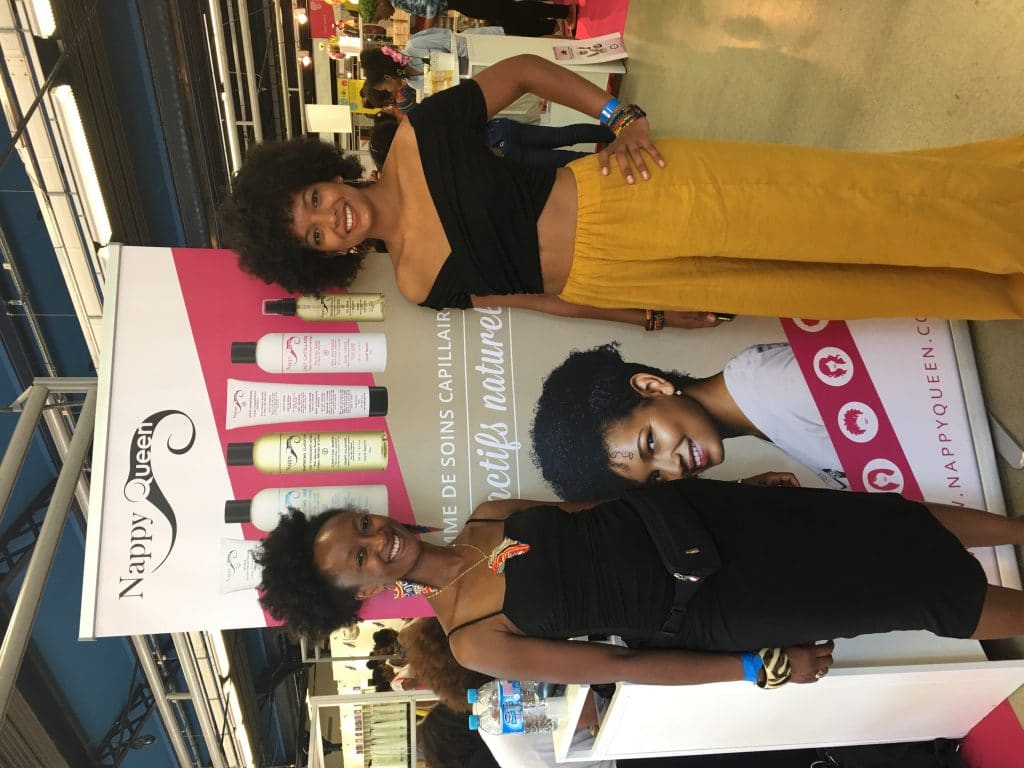 NHA 2017 souvenirs du stand Nappy Queen by Leydi Beauty